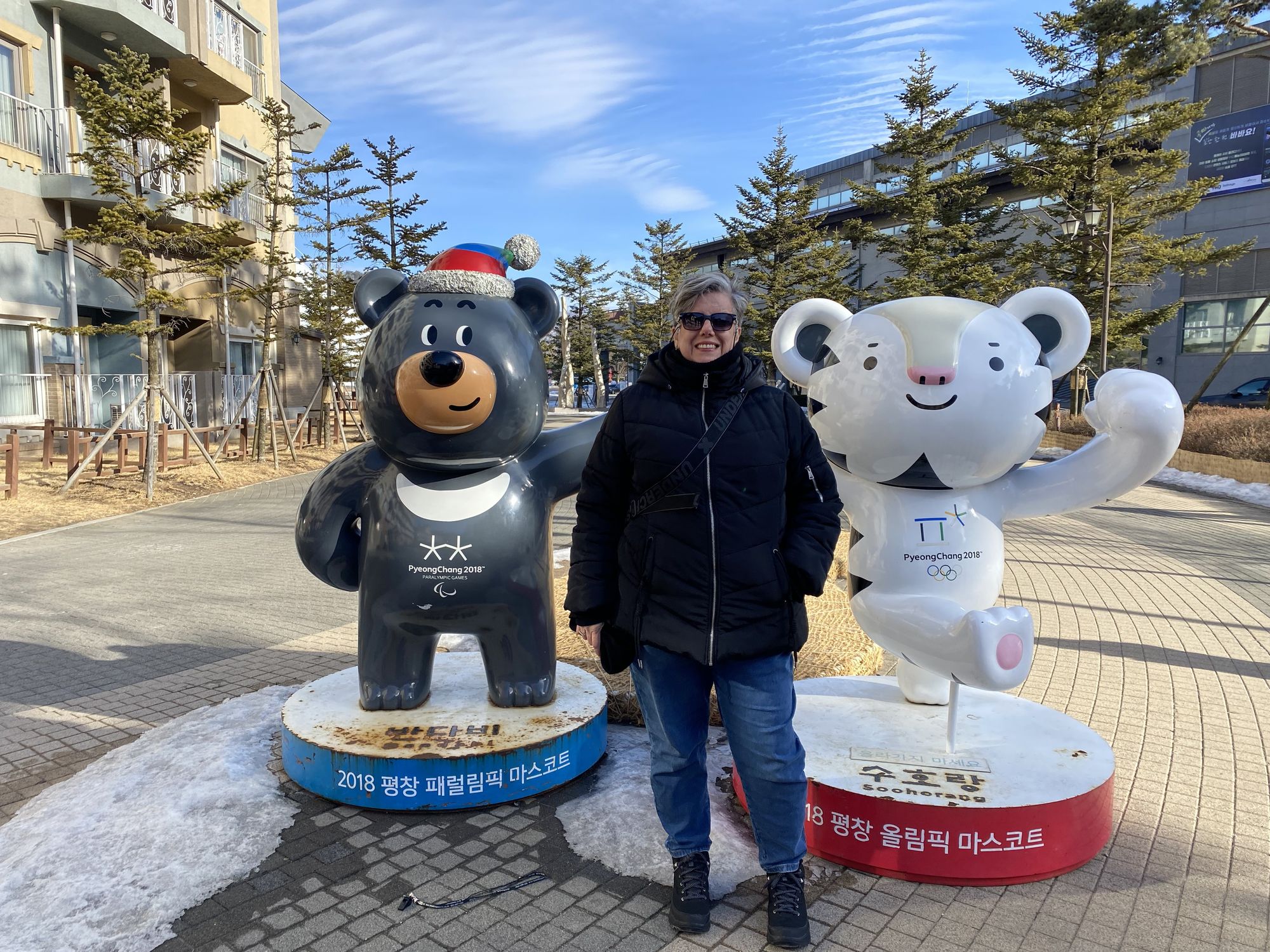 Curtindo o inverno em grande estilo no Resort Alpensia em Pyeongchang