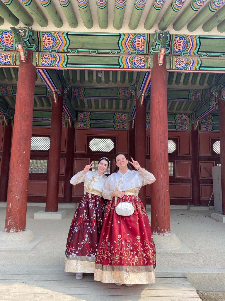 Voltando ao passado no Palácio Gyeongbokgung