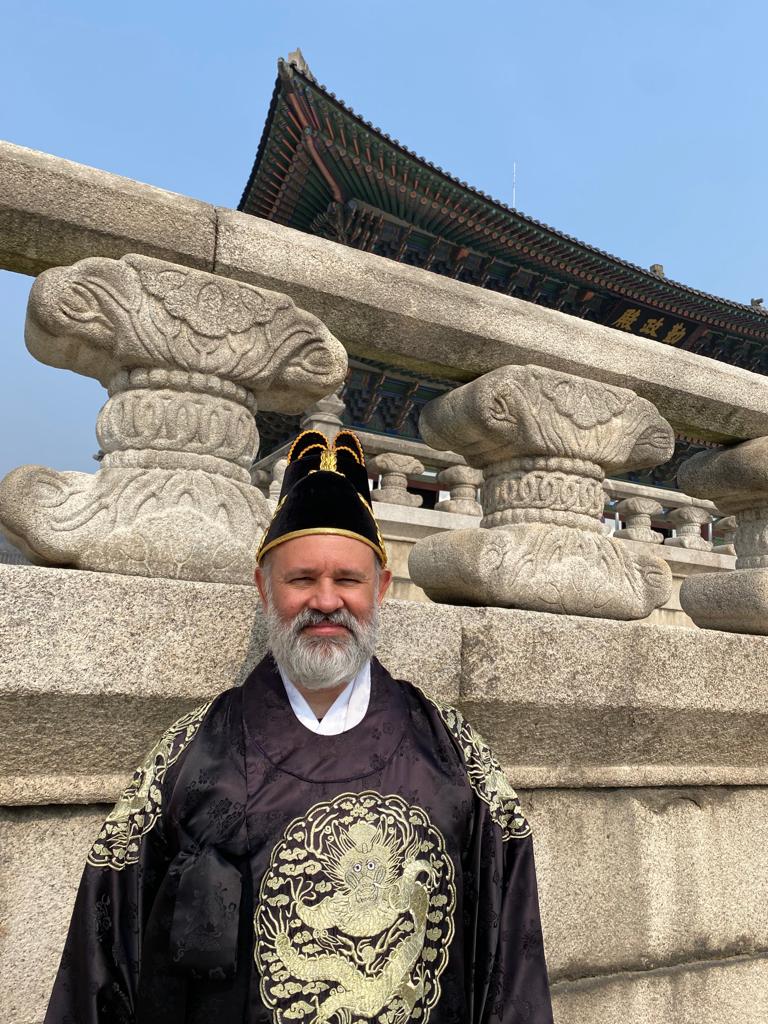 Voltando ao passado no Palácio Gyeongbokgung
